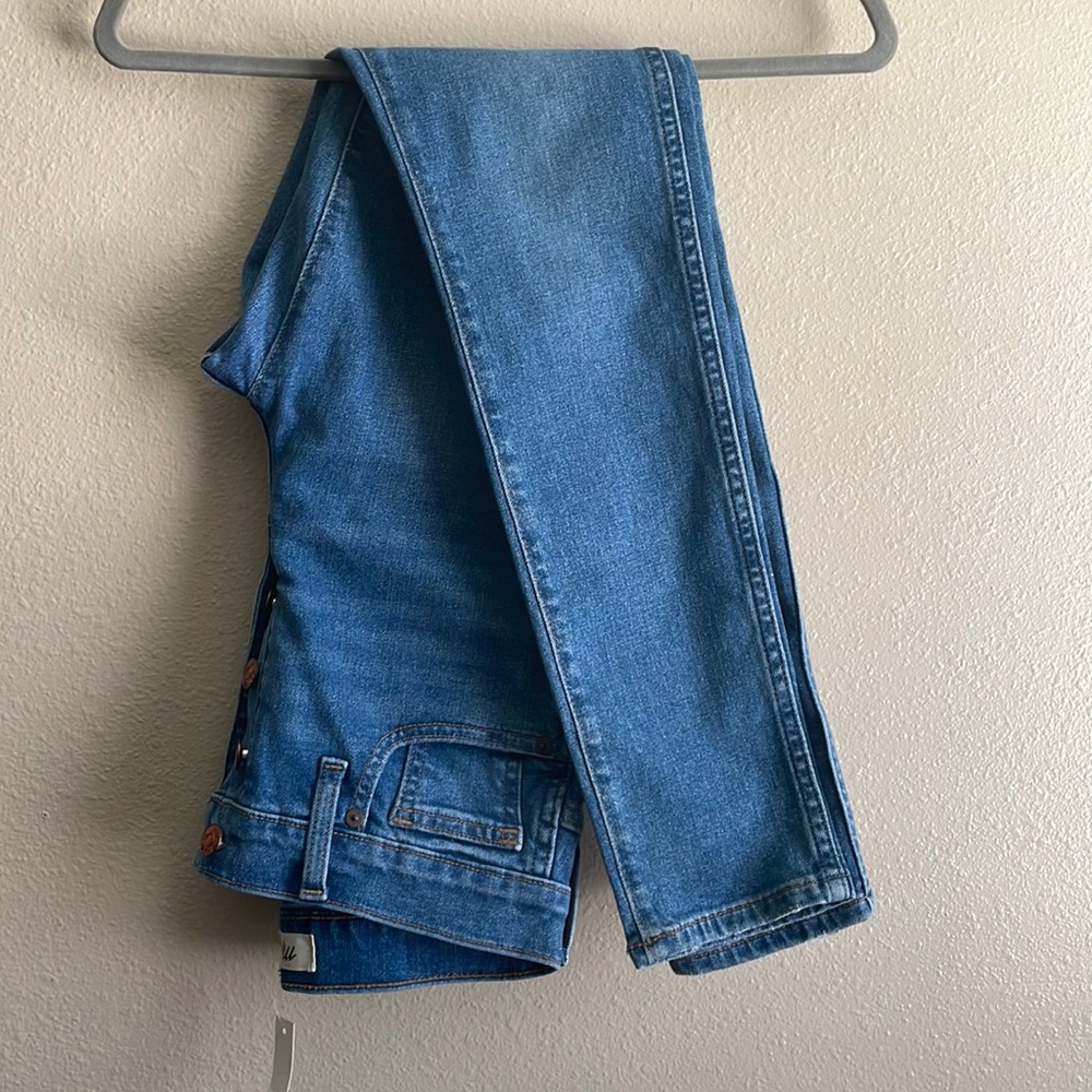 Madewell 10” high rise skinny jeans size 26